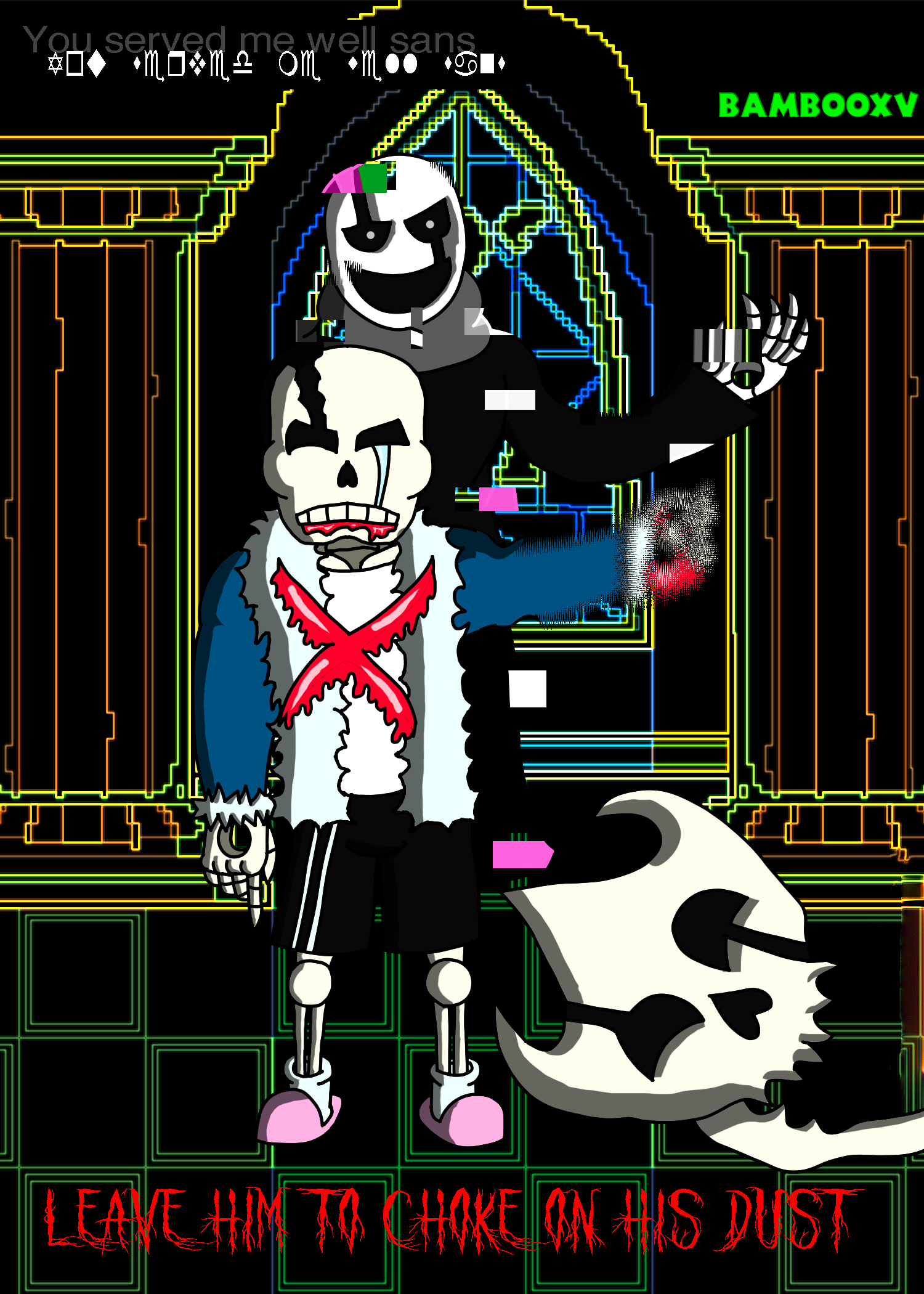 Sans fighting you